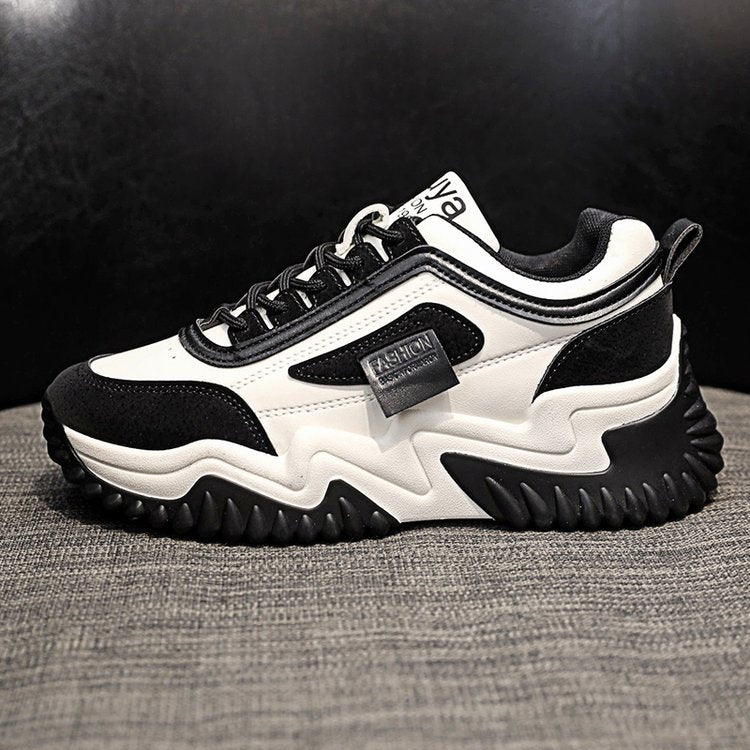 New Style Womens Sport Shoes Contrast-color Laces
