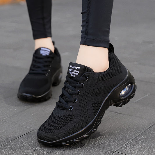 Women's Low-Top Mesh Sneakers | Height-Boosting Casual Sports Shoes