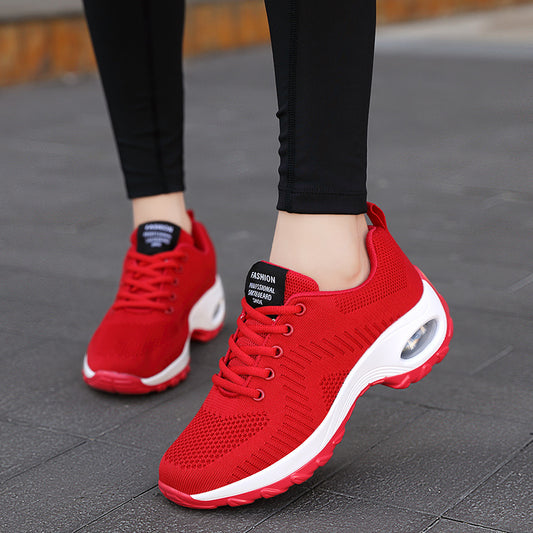 Women's Low-Top Mesh Sneakers | Height-Boosting Casual Sports Shoes