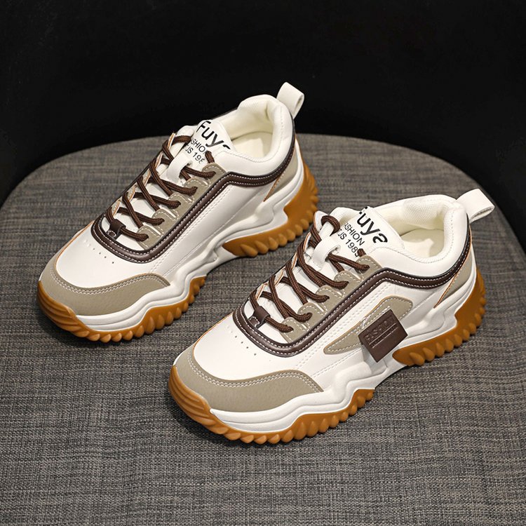 New Style Womens Sport Shoes Contrast-color Laces
